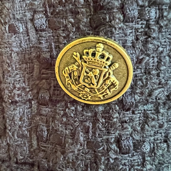 Loft Navy Tweed Blazer - Picture 3 of 5